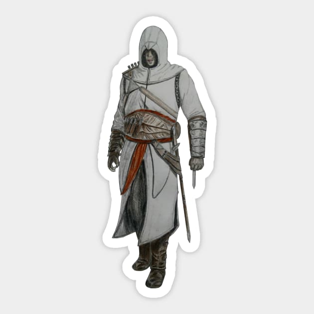 Assassin Sticker by An.D.L.